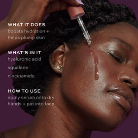 ITK squalane milky toner pouring milky texture to replenish moisture
