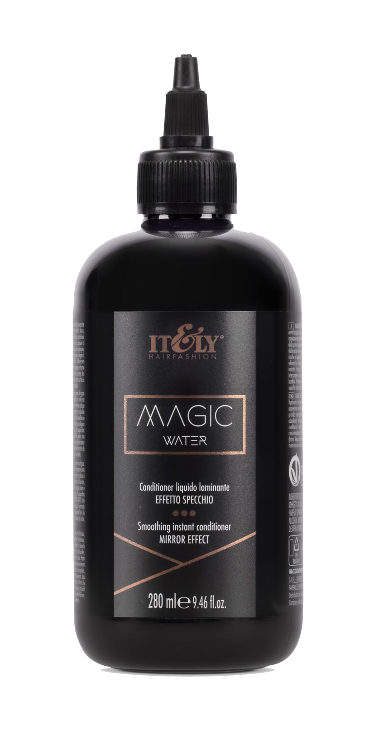 IT&LY Magic Water front bottle shot showing clean packaging and instant-lamination benefit
