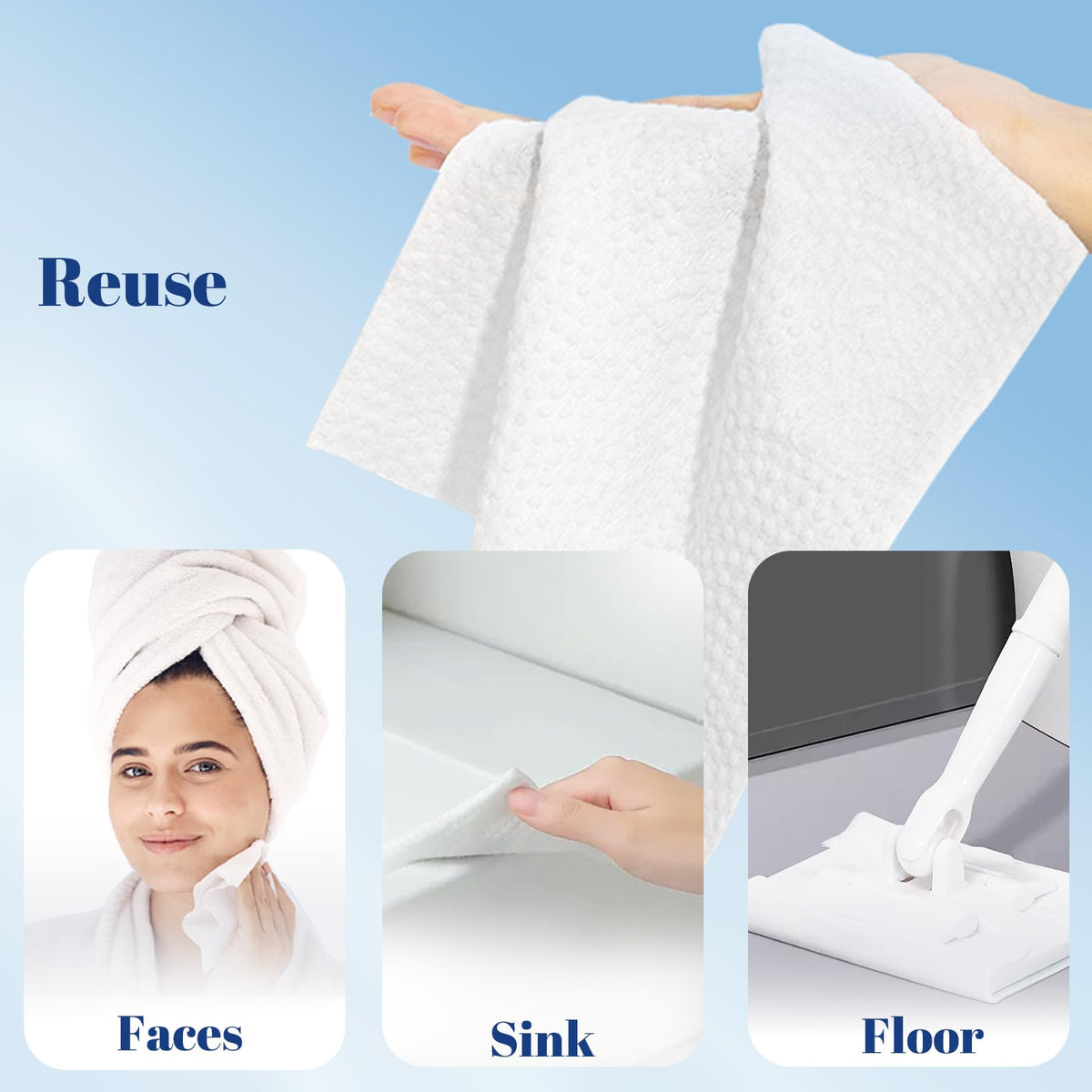 ITO CORPORATION towel on bathroom vanity in lifestyle setting for daily use