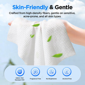 ITO CORPORATION removing makeup with towel for efficient cleansing benefit