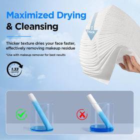 ITO CORPORATION towel in hand demonstrating easy single-use hygiene and control