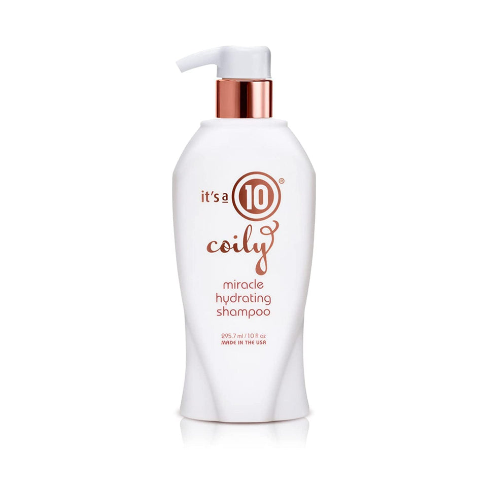 It's a 10 Haircare front bottle view showing label and size for quick identification