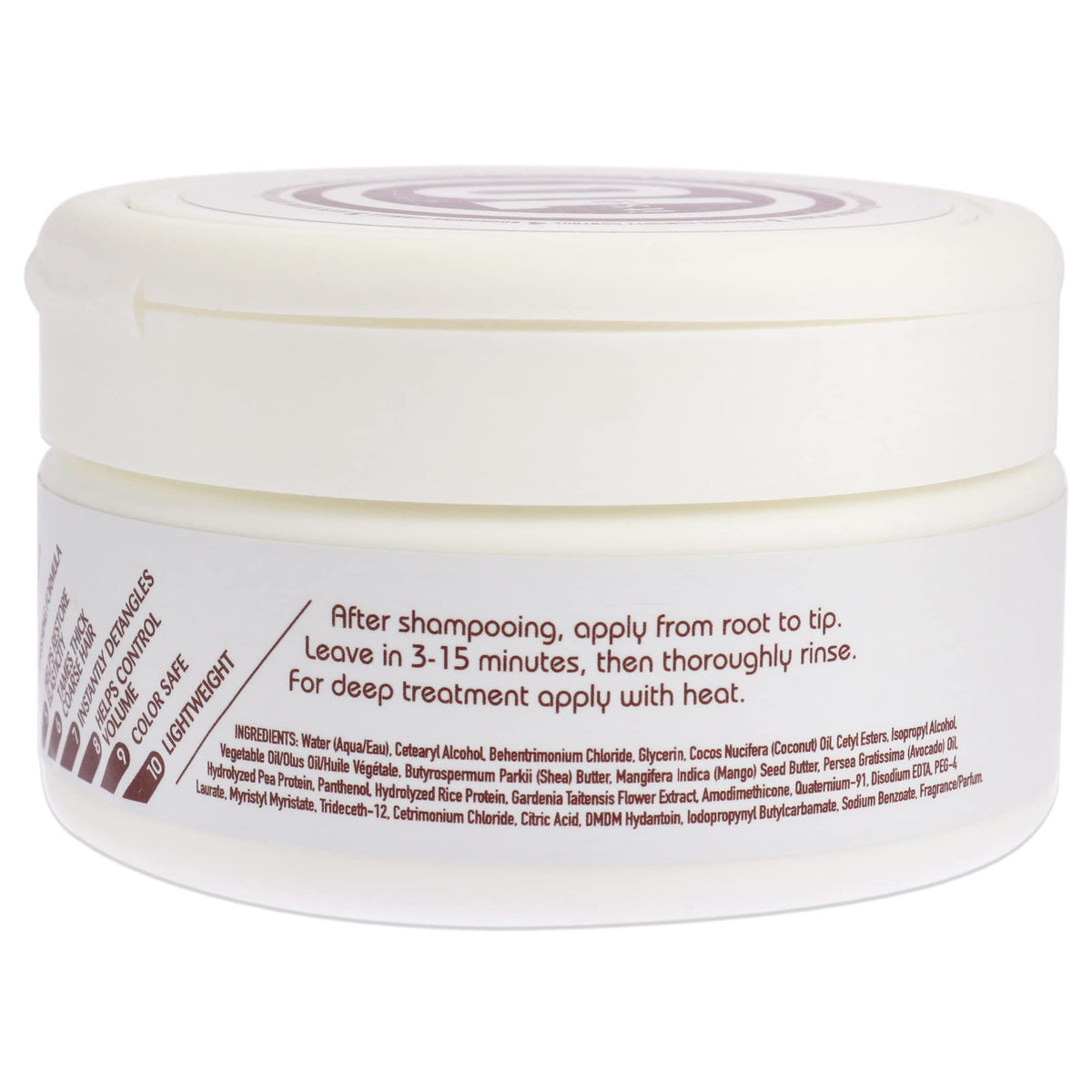 It's A 10 Coily Miracle Hair Mask cream texture close-up displaying rich hydration