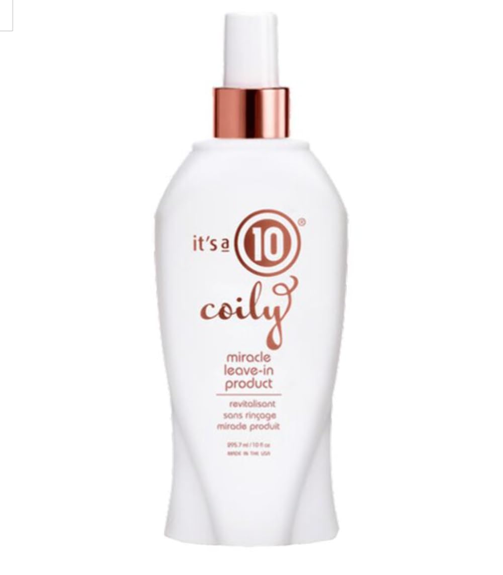 It's A 10 Haircare close-up of creamy spray texture highlighting moisturizing, lightweight hydration