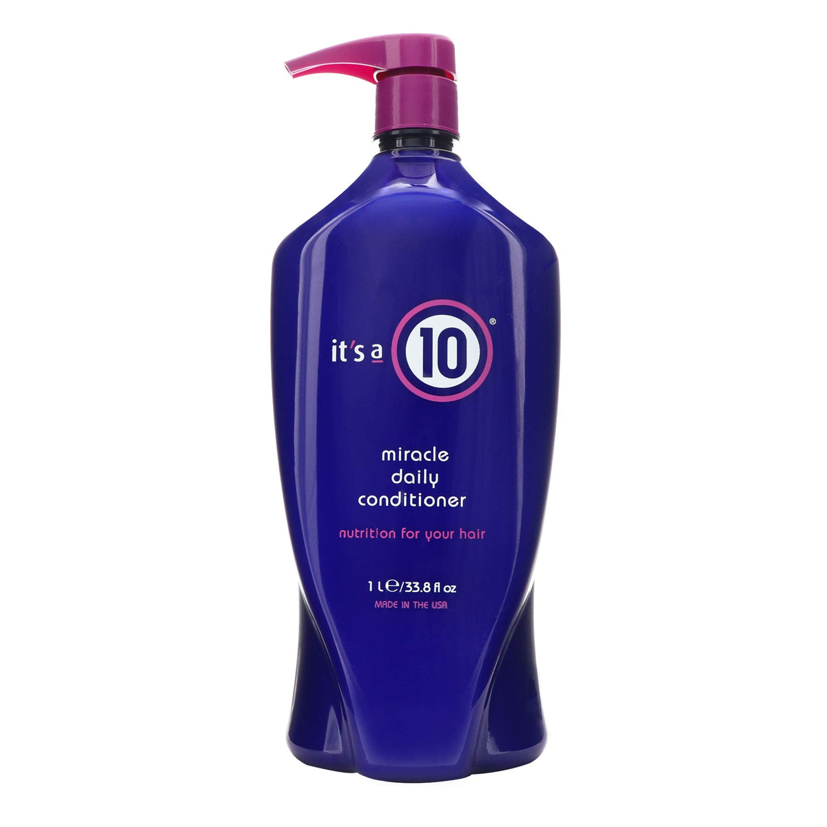 It's A 10 conditioner creamy texture demonstrating smooth hydration