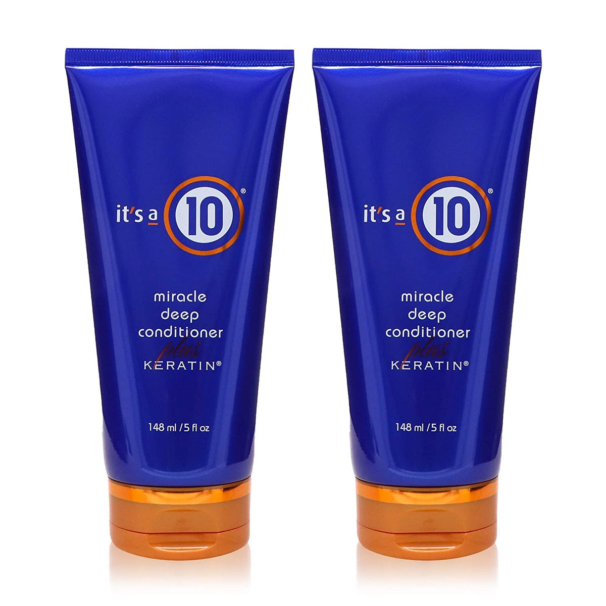 It's a 10 Haircare front packaging showing label and product benefits
