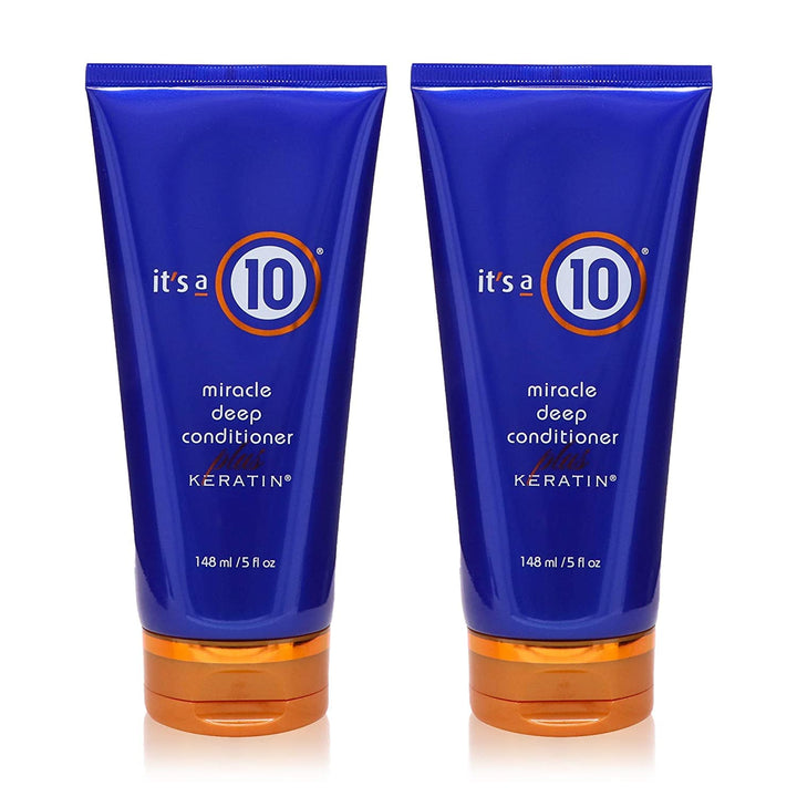 It's a 10 Haircare front packaging showing label and product benefits