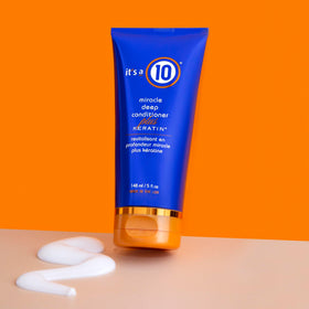 It's A 10 Miracle Deep Conditioner creamy texture close-up highlighting rich hydration