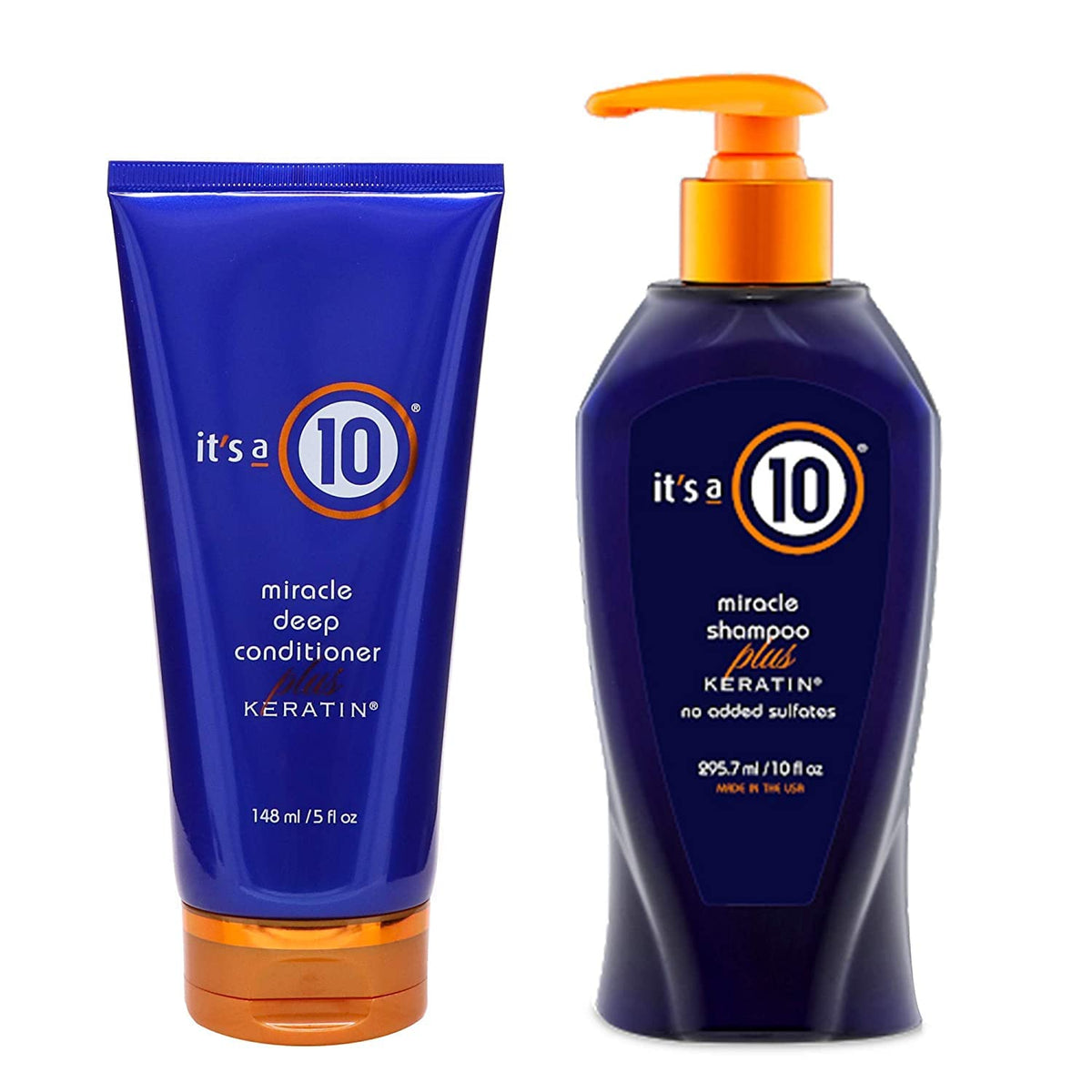 It's a 10 front packaging duo showing bottles and repair benefits