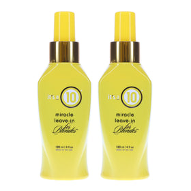 It's a 10 front packaging showing twin 4 oz bottles and brand, ideal for color maintenance