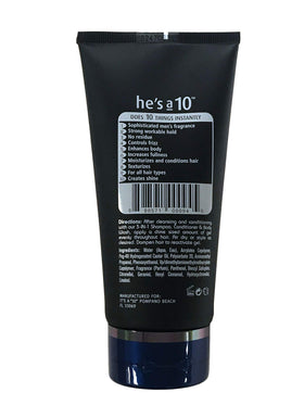 It's A 10 close-up of gel texture on fingertips demonstrating smooth spreadability and control