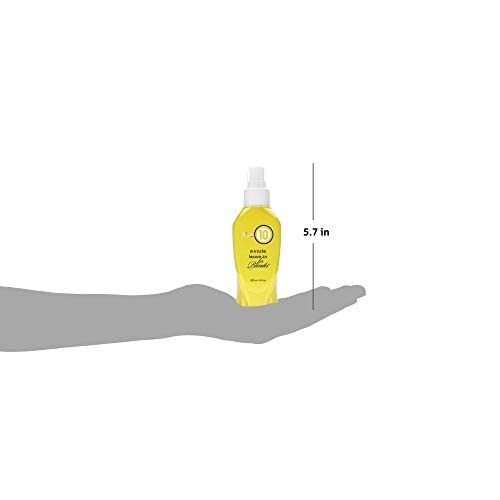 It's a 10 in use salon styling demonstrating detangling and smoother hair