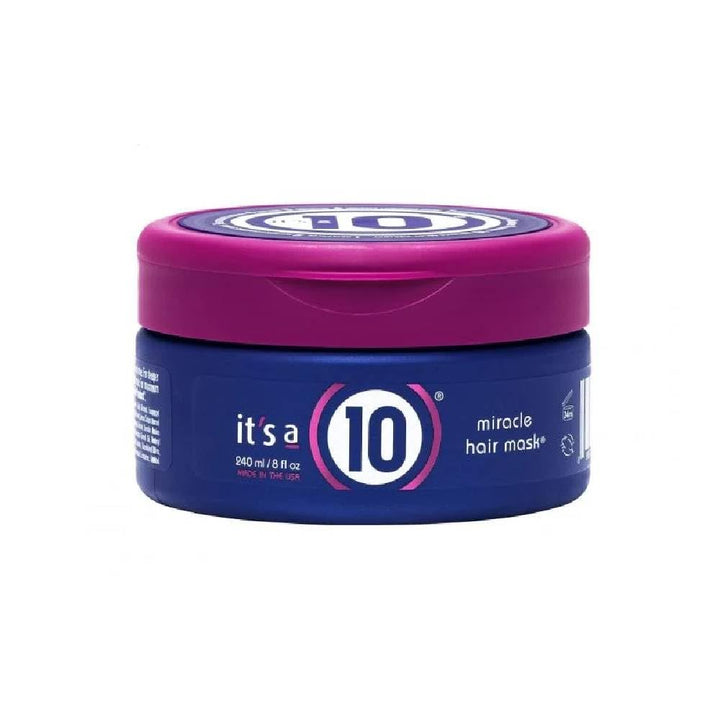 It's a 10 jar front view showing label and 8 oz size, promotes glossy finish