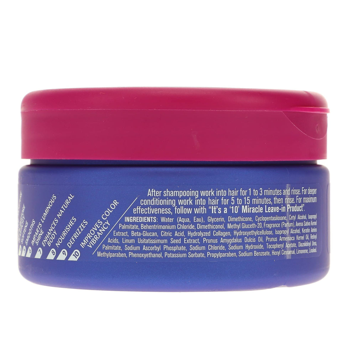 It's A 10 hair strand detail showing enhanced shine and smoothness