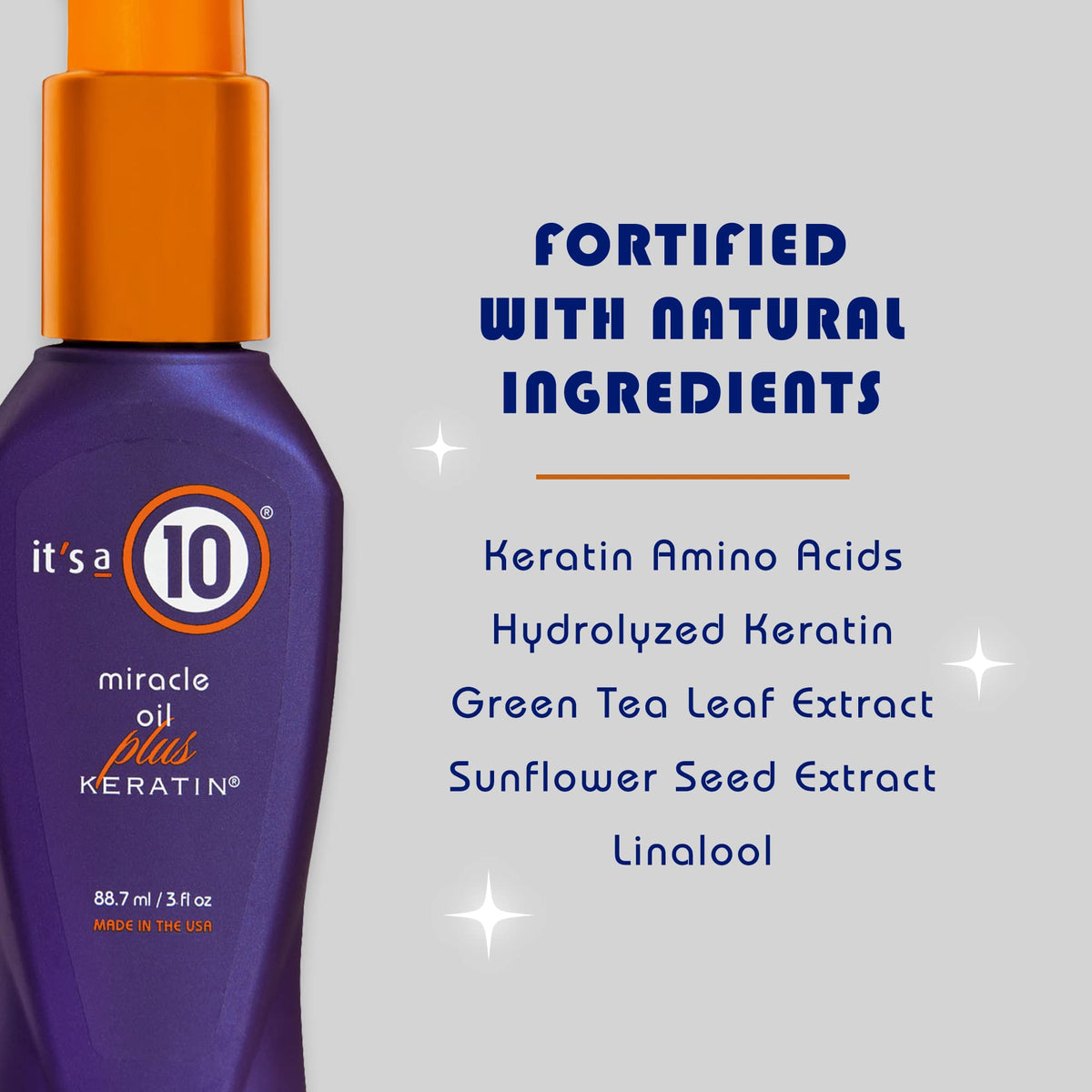 It's a 10 oil texture on hand showing lightweight absorption