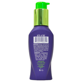 It's A 10 serum texture drop close-up highlighting silky consistency and easy spread
