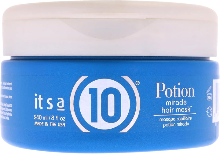 It's a 10 front packaging showing 8 oz jar for easy identification and shelf appeal