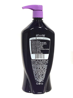 It's A 10 lather closeup showing creamy foam and silky texture benefit: gentle cleansing and softness
