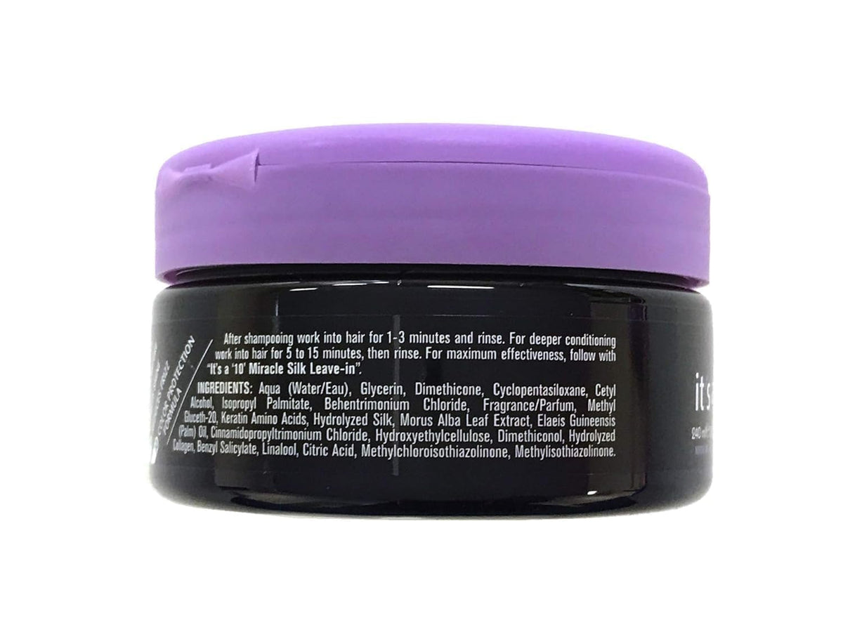 It's A 10 cream texture closeup showing silk protein richness and smoothness
