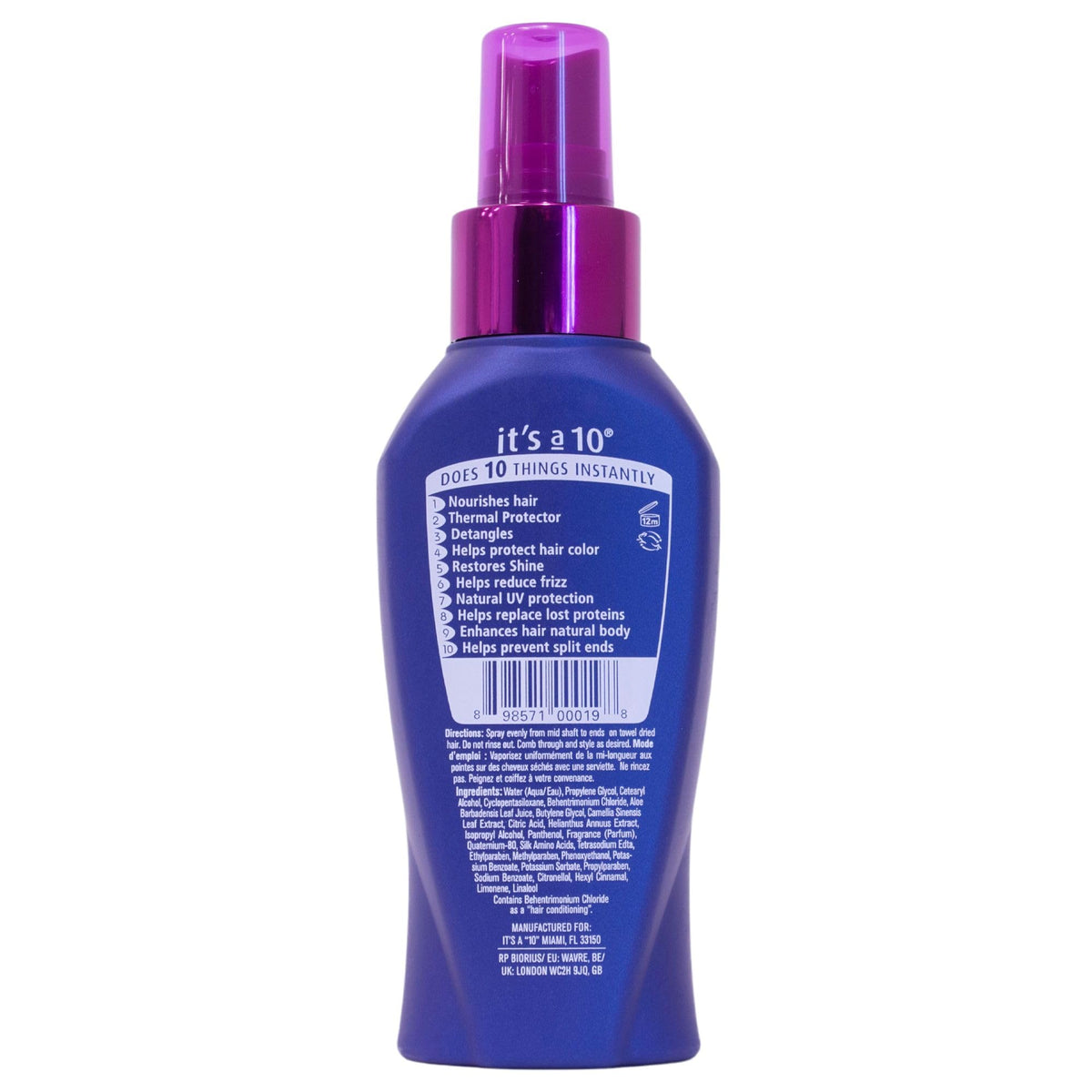 It's A 10 spray closeup nozzle highlighting easy application benefit