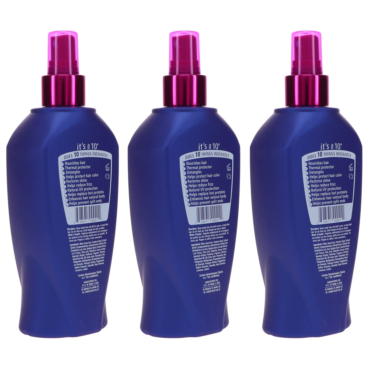 It's a 10 texture on hand illustrating lightweight formula and slip benefit