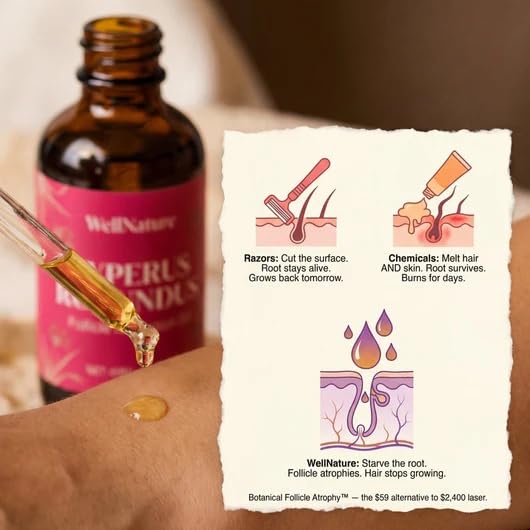 IT'S GIVING GLASS SKIN applied after waxing to soothe and hydrate treated skin