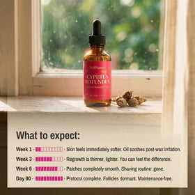 IT'S GIVING GLASS SKIN on bathroom vanity staged for daily post-removal routine