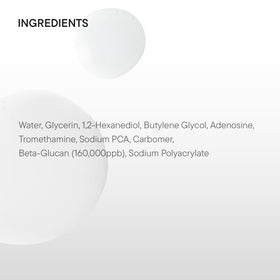 IUNIK bottle compared with hand to show 200ml scale and travel-friendly home-use benefit