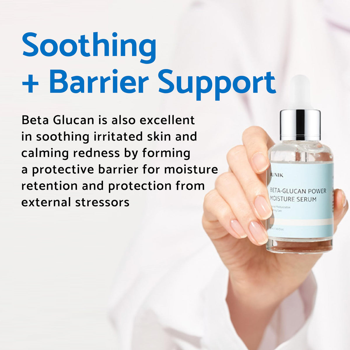 IUNIK cream and matching serum together for boosted hydration benefit
