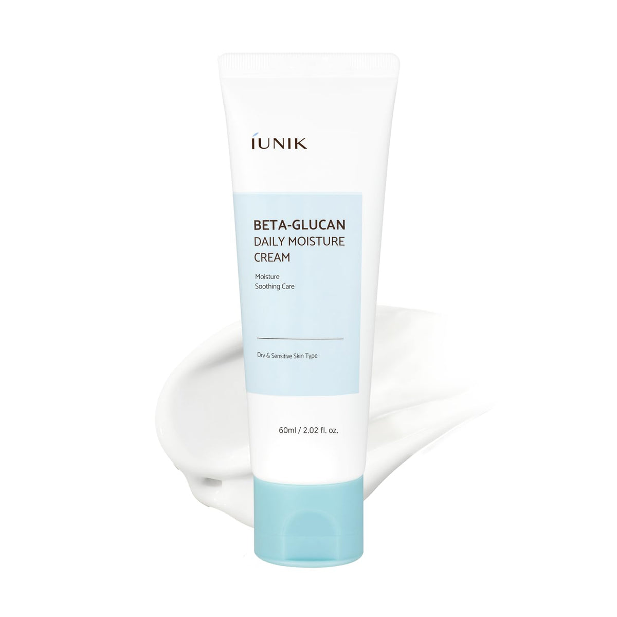 IUNIK front jar showing product packaging and clean design benefit hydration