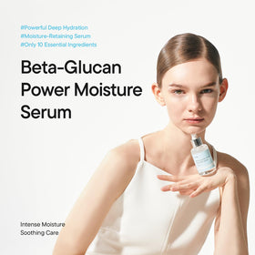 IUNIK pump dispensing serum illustrating easy, mess-free application benefit