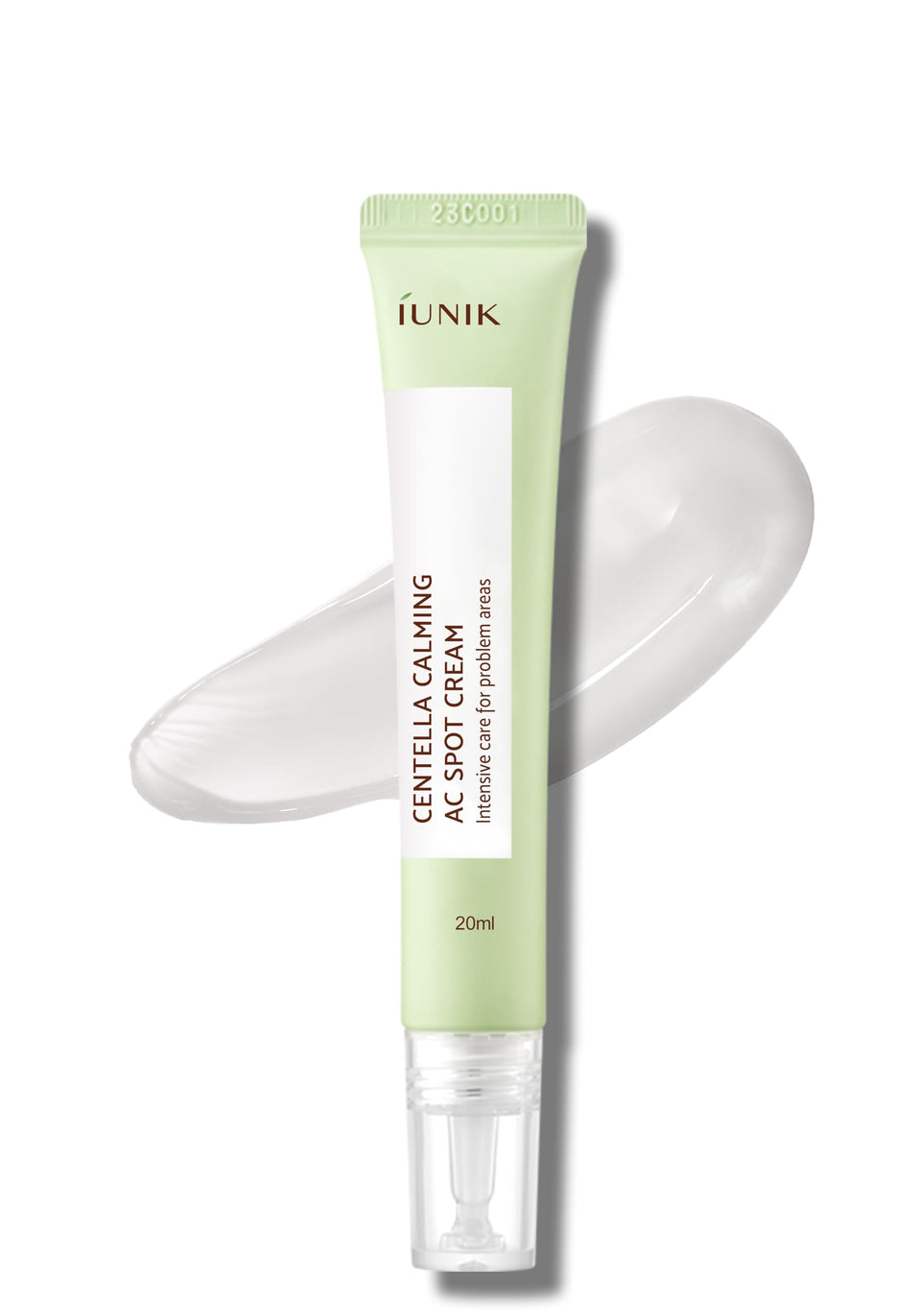 IUNIK tube front view showing product name and neat packaging for quick identification