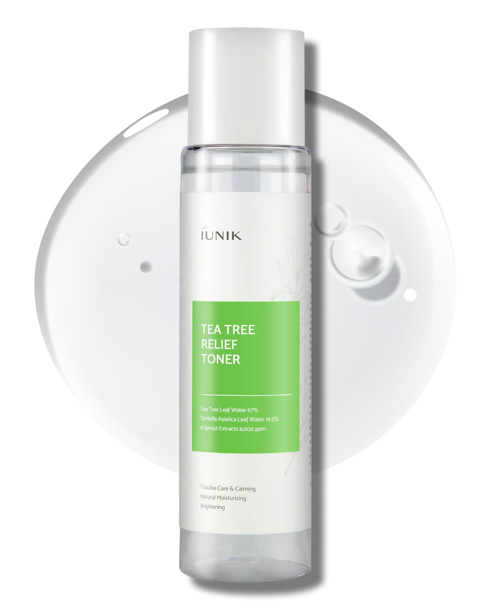 IUNIK front bottle view showing clean packaging and product name for easy recognition