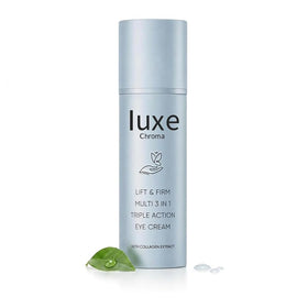 Iuxe Chroma front packaging showing compact, travel-friendly balm