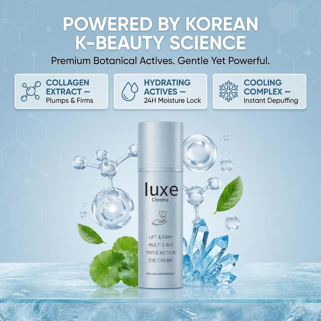 Iuxe Chroma texture close-up smoothing skin with lightweight hydration