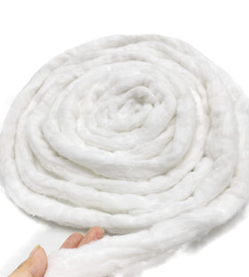 Ivie front packaging showing the white cotton coil and clear label for salon use
