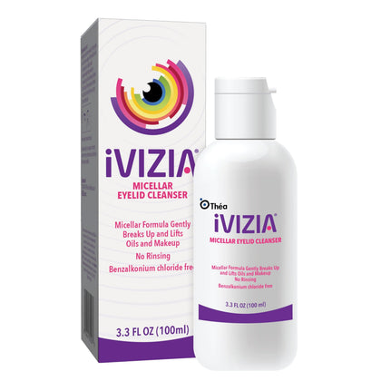 iVIZIA front packaging showing 3.3 fl oz bottle and clear labeling, easy identification
