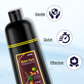Ivnil bottle beside a hand to show size and multiple-application value
