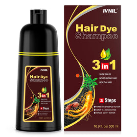 Ivnil front packaging showing coffee color and quick coverage benefits
