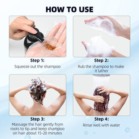 Ivnil label and included gloves showing directions and convenient kit benefit