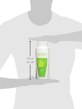 Ivory creamy lather texture with aloe hint for gentle hydration benefit