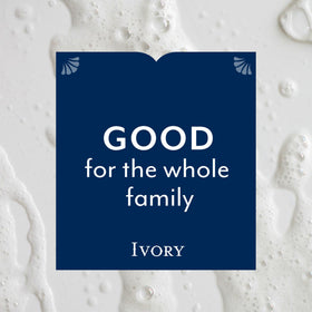 Ivory bottle back label showing ingredients and dye-free claim