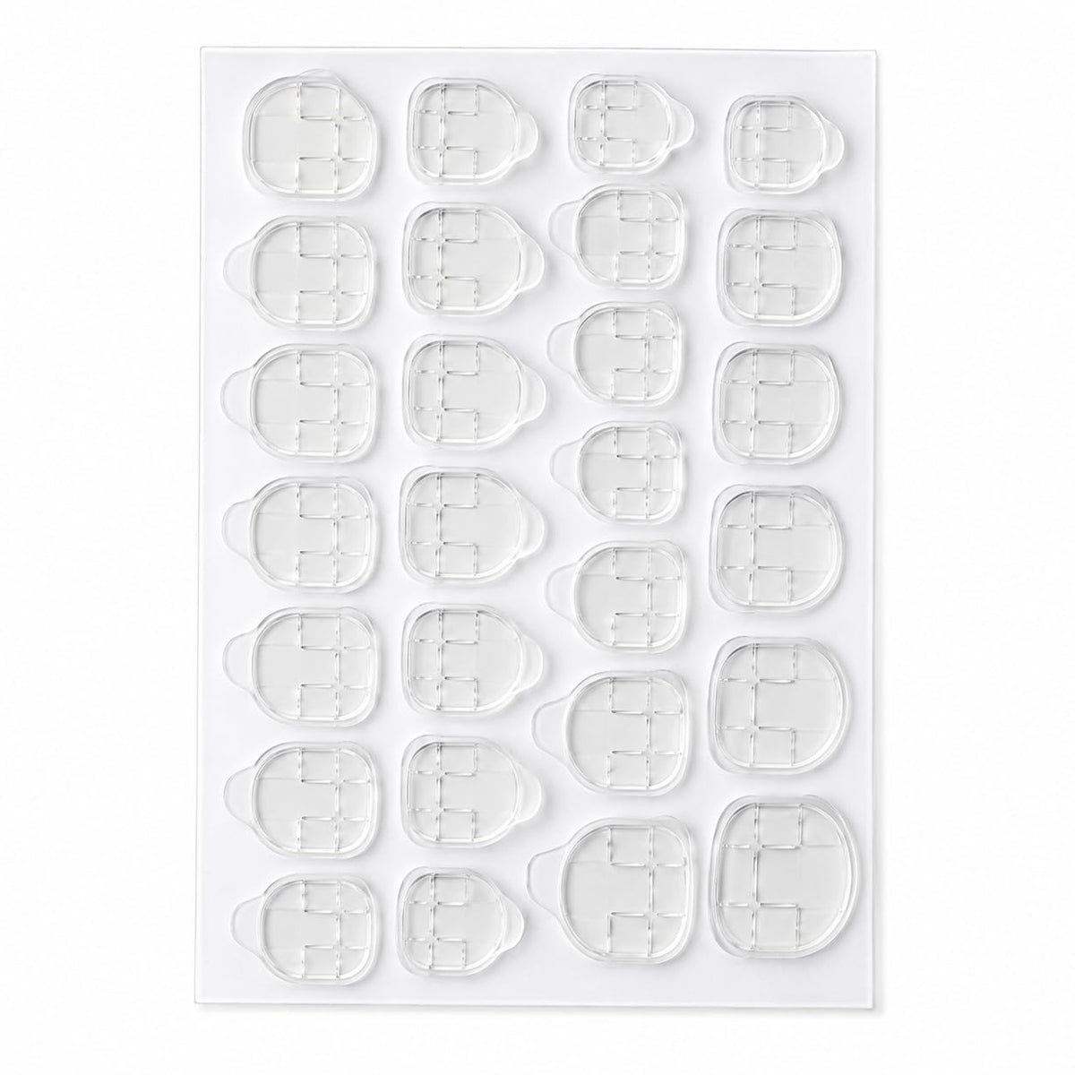 Ivtor front packaging showing 30 sheets and clear double-sided tabs for easy use