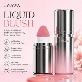 IWAWA sponge tip applicator close-up for precise dotting and easy blending