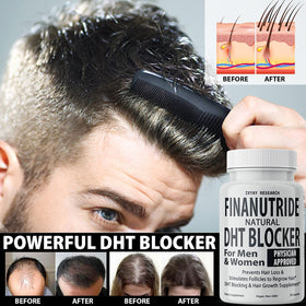 IXYAY RESEARCH Finanutride label detail listing saw palmetto and biotin