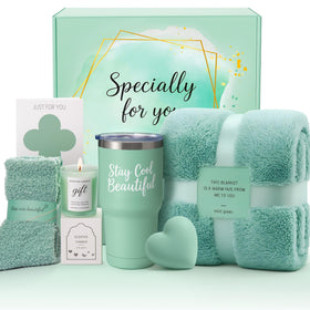 IZZUBIZ front packaging showing complete gift basket and elegant presentation