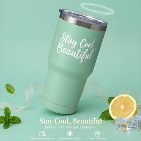 IZZUBIZ scented candle label detail conveying calming aroma and ambiance