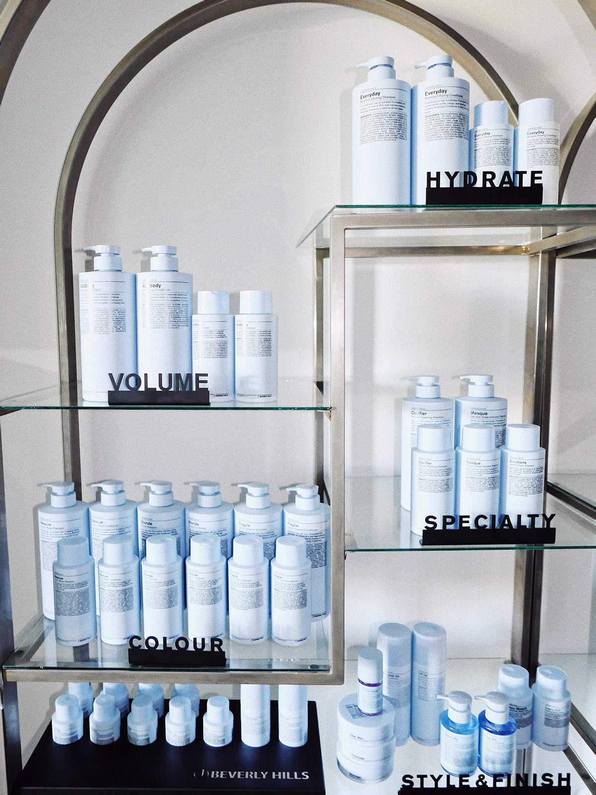 J Beverly Hills before and after color protection showing reduced fading