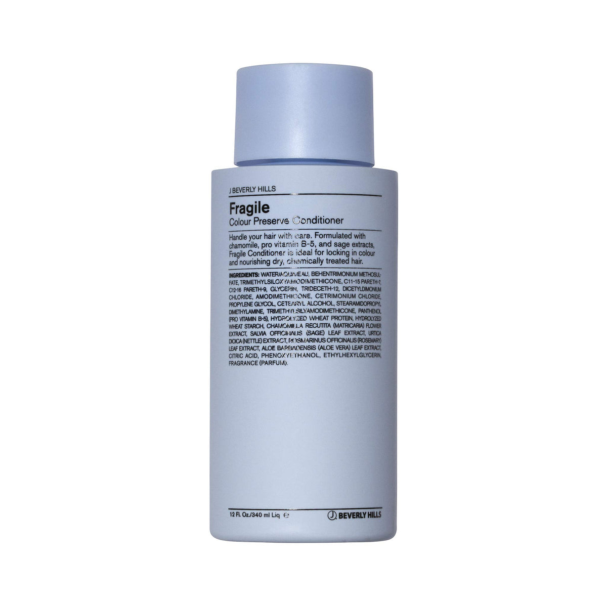 J Beverly Hills front bottle showing product and color-preserving benefit