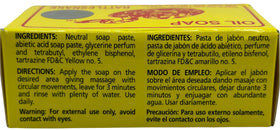 JABON DE ACEITE VIBORA DE CASCABEL rich lather demonstrating gentle cleansing action